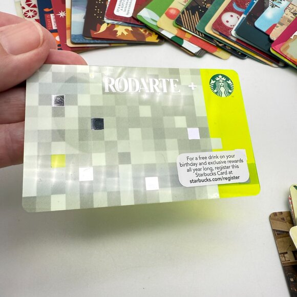 Starbucks Cards 2004 to 2013 Mostly Original Logo - Excellent - Lot of 48 - Picture 8 of 11
